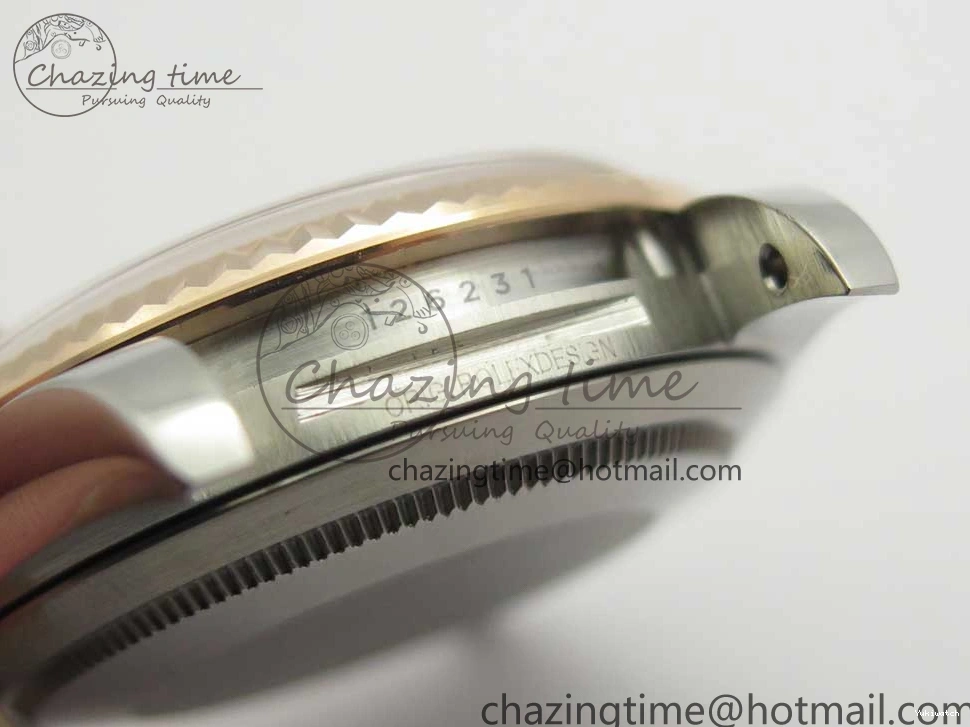 Jubilee RG Dial RG GMF SS 904 Wrapped on RG A2836 Roman Bracelet SS 36mm DateJust Wrapped 116231 0323